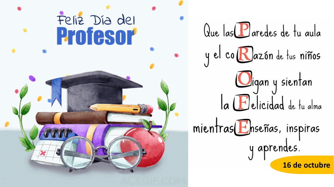 Gran Logia Mixta de Chile  Saludo en el Día del Profesor y la Profesora de Chile